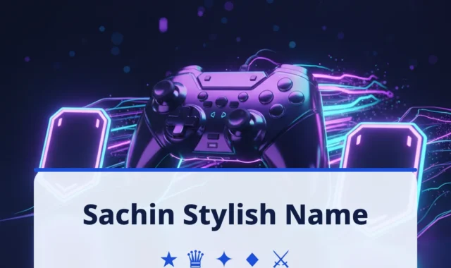 Sachin Stylish Name (2026): 60+ Styles to Copy & Paste