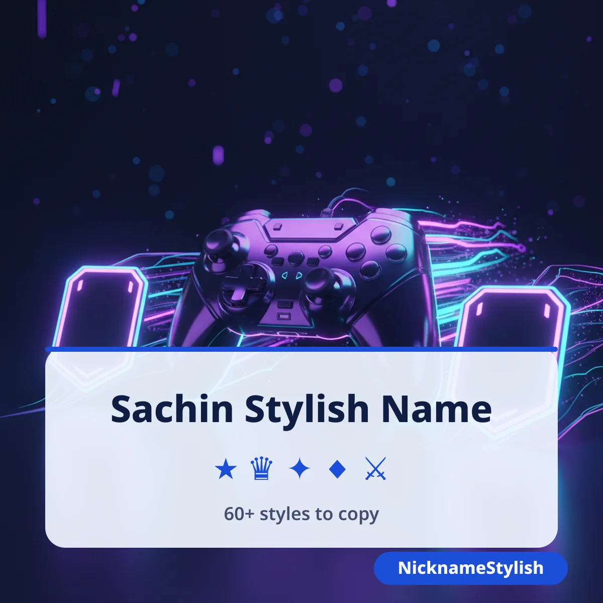 Sachin stylish name in fancy Unicode styles